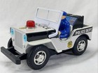 Rare Vintage  Battery Operated Radar Police Jeep Working Nomura Japan In Box