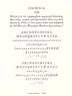 New Letterpress Type - 12 Point Cochin Roman With Accents  diacritical Marks 