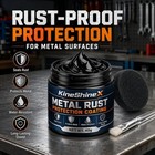 Metal Rust Protection Black Repair Paste weatherproof quick-drying Formula