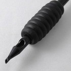 100 Pcs Disposable Silicon Tattoo Tubes And 1  25mm Grip With Tip You Pick Size 