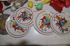 Large Lot Of 150  Vintage Plastic Child Kitchen Toy Dishes Plates Cups   hcx41 