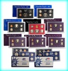 Estate Sale Lot    3x Us Proof Sets   Coins Money   Coa Hoard 15 Years 