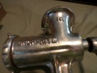 Chop-rite  10 Meat Chopper Sausage Grinder Vintage Usa Made Cast Iron Clamp Down