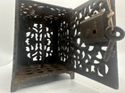 Antique Small Safe Deposit Still Bank With Key