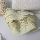 Vintage Lace White Cream Cotton Polyester Mix Lot 6oz Read  Description