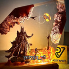 The Lord Of The Ring Sauron Resin Wooden Lamp Luminous Night Light Toy Xmas Gift