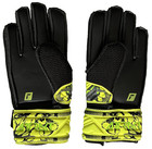 Reusch Attrakt Solid Junior Goalkeeper Black   Neon Yellow Gloves Kid s 4