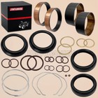 Fork Bushing Seal Dust Oil Rebuild Kit For Kawasaki Kx125 Kx250 Kx500 1994-2004