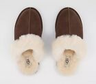 New Women s 100  Ugg Brand Scuffette Ii Espresso Slipper Sandals Shoes 1106872