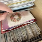 Vtg 300  Hundreds Of Greeting Cards Lot Stationary Card Record - New