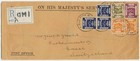 Palestine Israel egypt To Suisse 1919 - 10 10 Piaster Com Reg Cover Fpo Gmi To  