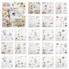 Vintage Scrapbook Stickers  20 Sheets Ephemera Sticker Book For Adults Winter