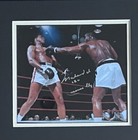 Original Muhammad Ali Aka Cassius Clay Hand Signed Autograph Professional Frame