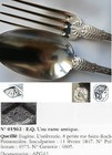 Antique French Sterling Silver Dinner Set Flatware Empire Napoleon Josephine
