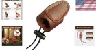 Adjustable Leather Thumb Ring For Traditional Bows - Enhance Your Archery Skills