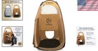 Extra Large Pop-up Spray Tan Tent - Waterproof  Lightweight   Compact Design