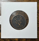 American Colonial Coinage - Voc Currency - Hi-lo Lion