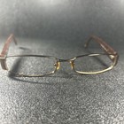 Versace Women   s Eyeglasses Mod  1122-b 1061 Brown Rectangle 53-17 135 Italy Nice
