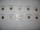 10 Lot Canada Newfoundland Nfld Ten 10 Cent Silver Coins Various Years   Nice  
