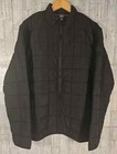 New Voyager Men s Polar Fleece Quilted Lined Puffer Jacket - Black - Size Large
