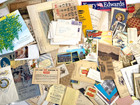 1910s-60s Huge Ephemera Lot A1 Vintage Advertising  Antique Papers Seven Pounds 