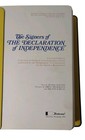 1976 Signers Of The Declaration Of Independence Stamp Covers Folio Book Envelope