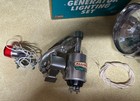 Vintage All-pro 6 Volt   Bicycle Generator Set Headlight   Tail Light Nos