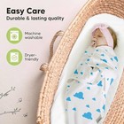3 X Unisex Baby Blanket Extra Soft Skin Friendly Baby Swaddle Wrap 0-3 Month Uk