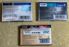 3 - 8mm Video Camcorder Tapes - 120 Minutes  Sony   Tdk  New   Sealed  