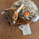 Vintage Steiff Lorli Rehkitz Sleeping Fawn Deer Plush 12    Button In Ear Germany