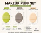 Daiso Korea Makeup Puff 3 Types Set Water Glow Cushion Air Puff K-beauty New