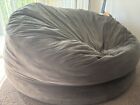 Sofa Sack Bean Bag Chair  Memory Foam With Microsuede Cover  5ft