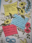 Vintage Linen Months   Seasons Of The Year Kitchen Dish Tea Towel  Signed Martha
