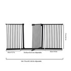 30 - 69  Baby Safety Gate Extra Wide Walk Thru Pet Dog Fence Door Child Indoor