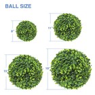 Artificial Plant Topiary Ball Faux Sempreverde Ball Home Outdoor Wedding Decor