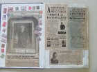 Vintage 20th Century Scrapbook With News Clippings   Ephemera - 1920 s