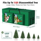 Christmas Tree Storage Bag Up To 7 5 Ft Xmas Tree  Heavy Duty 600d Oxford Wat   