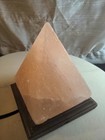 Himalayan Salt Rock Lamp Pyramid Shape Pink Salt Rock Brand New Open Box
