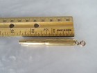Rare Antique Victorian Midget 14k Gold Filled Chatelaine Miniature Fountain Pen