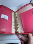 Kate Spade Wellesley Pink Zip Around Planner Organizer Agenda