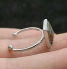 Kenya Sericho Pallasite Meteorite Rings