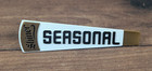 Shiner Seasonal Dunkelweizen Texas Craft Beer Bar Tap Handle Pub Bock Wooden