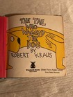 Vintage 1st Edition Rare Book     The Tail Who Wagged The Dog By Robert Kraus     