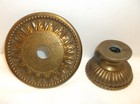 Lot Of 6 Antique vintage Cast Lamp Medalions   Parts Salvage