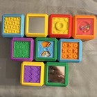 Fisher Price Laugh   Learn Blocks Baby Toys 2   x2   motor Skills Set 9  3 Numbers