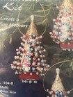 Christmas Tree Ornament Kit 104-b Sequin Bead Sulyn Open Complete Makes 3