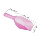 Ice Scoop 12oz Plastic Flour Cereal Sugar Shovel Pink 5 91  X 3 27  X 2 36 