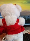 Dan Dee Valentine s christmas Snowflake Teddy Bear 14  Plush Stuffed Animal Toy