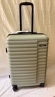 New Travelers Club Providence Hardside Luggage 26  Green Check In Suitcase