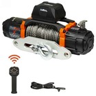 Prowinch 13500 Lb Electric Waterproof Winch Synthetic Rope Aluminum Wireless